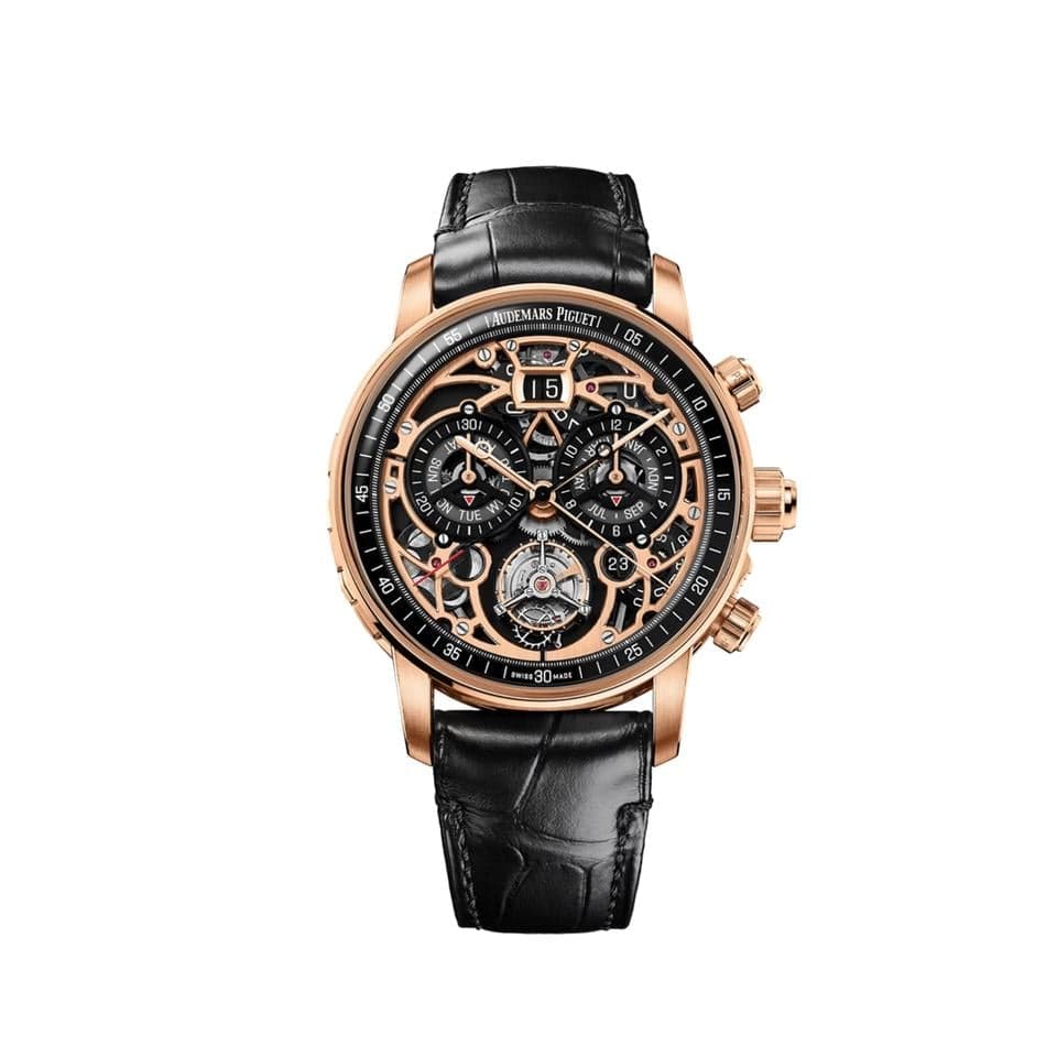 Audemars Piguet Code 11.5926398OR.OO.D002CR.99 Rose Gold Skeleton Dial