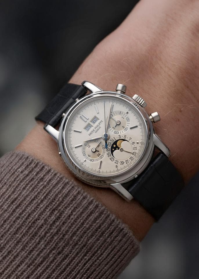 Patek Philippe Perpetual Calendar Chronograph3970EP Patek Philippe Perpetual Calendar Chronograph Second Series Platinum