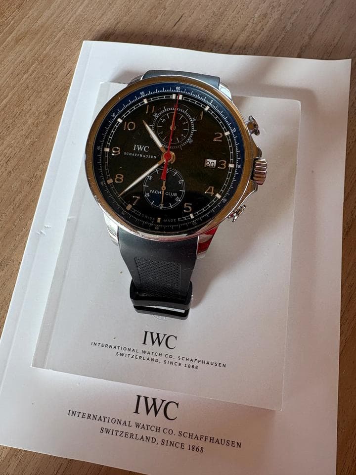 IWC Portuguese Yacht Club ChronographWith papers