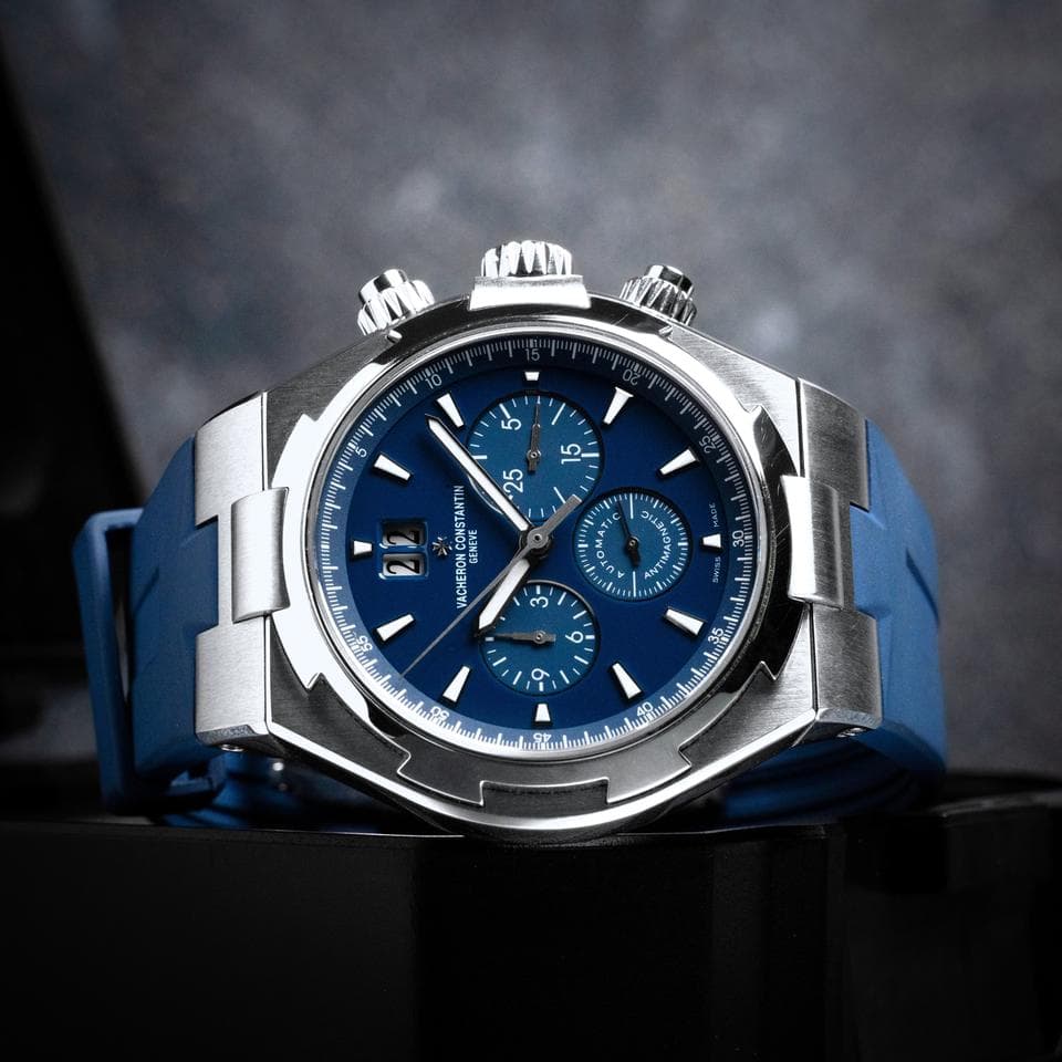 Vacheron Constantin Overseas Chronograph2014 with warranty papers