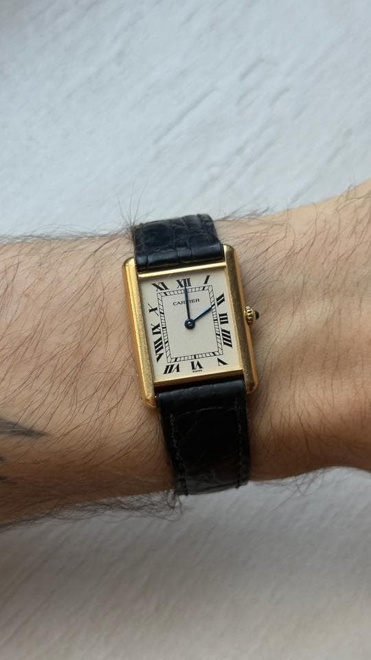 Cartier Tank Louis CartierRef. W1512856 Yellow Gold