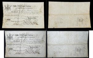 Hudson's Bay Company – One Pound Sterling Bill of Exchange, 1868/1869 (York Factory Issue, No. 1026). Scarce HBC...