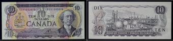 1971 $10 BC-49cA-i #EDX1553070 Uncirculated - Ex. 2007 VNS Auction Estimate: 500 - AND UP CAD