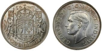 1937 50¢ PCGS Superb Gem Specimen-66 - "Matte". This example offers exceptional preservation with sharp detail...