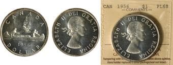 1956 $1 ICCS Splendid Gem Proof-Like-68 Heavy Cameo. Immaculate, mirror-like fields exhibit exceptional depth and...