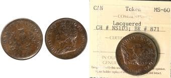 NS-1D3, Breton 871, ICCS MS-60, Lacquered. Estimate: 300 - AND UP CAD
