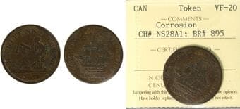 NS-28A1, Breton 895 ICCS VF20 - Light corrosion. Estimate: 100 - AND UP CAD