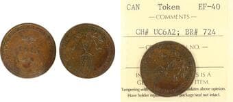 UC-6A1; Breton 724 ICCS Extra Fine-40. Holder mis-identified. Estimate: 40 - AND UP CAD