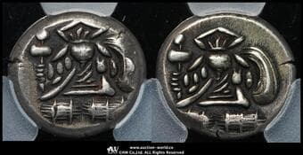 日本 享保豆板銀 Kyoho-ho Mameita-gin 正徳4年~元文元年(1714~36) JNDA09-65(古49)...