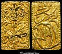 日本 享保一分判金 Kyoho 1Bu-Ban-Kin 享保元年~元文元年(1716~36) JNDA09-35 Fr-27 (4.4g) ...