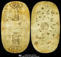 日本 元文小判金 Genbun Koban-Kin 元文元年~文政元年(1736~1818) JNDA09-19 Fr-13 KM-C22...