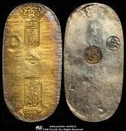 日本 文政小判金 Bunsei Koban-Kin 文政2~11年(1819~1828) JNDA09-20 Fr-14 KM-C22a...