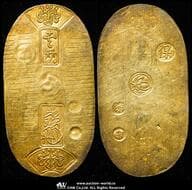 日本 天保小判金 Tenpo Koban-Kin 天保8年~安政5年(1837~58) JNDA09-23 Fr-17 KM-C22d...