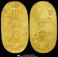 日本 天保小判金 Tenpo Koban-Kin 天保8年~安政5年(1837~58) JNDA09-23 Fr-17 KM-C22d...