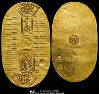 日本 万延小判金 Man-en Koban-Kin 万延元年~慶応3年(1860~67) JNDA09-23 Fr-17 KM-C22d...