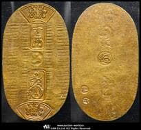 日本 万延小判金 Man-en Koban-Kin 万延元年~慶応3年(1860~67) JNDA09-23 Fr-17 KM-C22d...