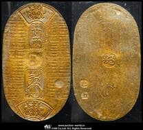 日本 万延小判金 Man-en Koban-Kin 万延元年~慶応3年(1860~67) JNDA09-23 Fr-17 KM-C22d...