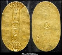 日本 万延小判金 Man-en Koban-Kin 万延元年~慶応3年(1860~67) JNDA09-23 Fr-17 KM-C22d...