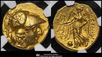 Kingdom of Macedon マケドニア王国 AV Stater Alexander III アレクサンドロス3世 336~323BC...