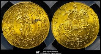 AUSTRIA Republic オーストリア共和国 Restrike 2Ducats 1642(1963) Fr-247type KM-X#M29...