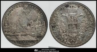 GERMANY Nurnberg ニュルンベルク Taler 1779KR Dav-2495 KM-351 Kellner-344 Erlanger-764 ヨーゼフ2世銘 /...