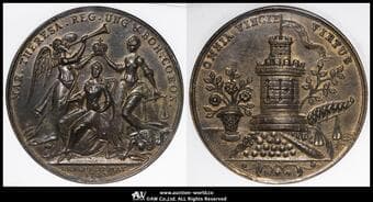 GERMANY Wurzburg ヴュルツブルク Bronze Medal 1743-Dated Wurzb.- 6006...