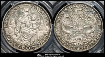 GERMANY Weimar Rep ワイマール共和国(1918~1933) AR Medal 1928 Kienast-406 by K. Goetz 聖母子像...