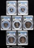 GREAT BRITAIN Victoria ヴィクトリア(1837~1901) Proof Set 1887 S-PS12...