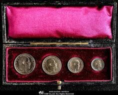 GREAT BRITAIN Edward VII エドワード7世(1901~10) Maundy Set 1903 S-3985 KM-MDS160...