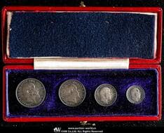GREAT BRITAIN Edward VII エドワード7世(1901~10) Maundy Set 1908 S-3985 KM-MDS165...