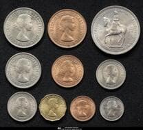 GREAT BRITAIN Elizabeth II エリザベス2世(1952~2022) Mint Set 1953...
