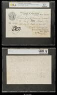 GREAT BRITAIN George VI ジョージ6世(1936~52) Bank of England 5Pounds 1947 P-343 Thin paper PMG-Ch...