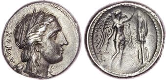Coins Sicily, Syracuse, Agathokles (317 – 289 BC) AR Tetradrachm, c. 310-305 BC, 16.80g. Head of Kore right. Rev....