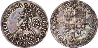 British Coins Elizabeth I (1558-1603), AR Sixpence, 1562, Milled Issue, Tower (London) mint, mm. star. Crowned tall,...