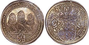 World Coins Germany, Brandenburg-Ansbach, Friedrich II, Albrecht & Christian (1625-1634), silver Taler Germany,...