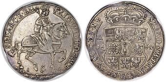 World Coins Germany, Brandenburg-Prussia, Frederick William (1640-1688), silver Taler - AU 50 Germany,...