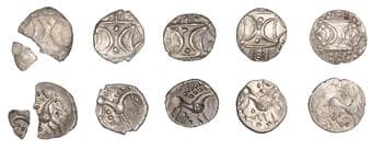Iron Age Coins from the Collection of Geoff Cottam
British Iron Age, ICENI, Ecen (c. AD 10-43), silver Unit, Corn Ear...