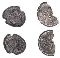 Iron Age Coins from the Collection of Geoff Cottam
British Iron Age, EAST WILTSHIRE, Uninscribed issues (2), silver...