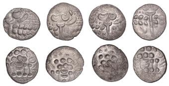 Iron Age Coins from the Collection of Geoff Cottam
British Iron Age, DUROTRIGES, Uninscribed issues, silver Staters...