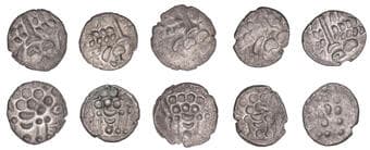 Iron Age Coins from the Collection of Geoff Cottam
British Iron Age, DUROTRIGES, Uninscribed issues, billon Staters...