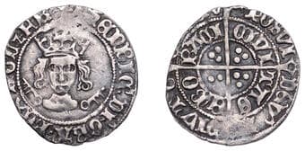 English Hammered Coins from Various Properties
Henry VII (1485-1509), Facing Bust issue, Second period, Halfgroat,...