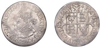English Hammered Coins from Various Properties
Elizabeth I (1558-1603), Milled coinage, Sixpence, 1567, mm. lis,...