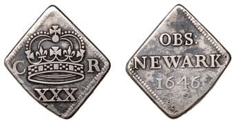 English Hammered Coins from Various Properties
Charles I (1625-1649), Newark, Halfcrown, 1646, an electrotype copy,...