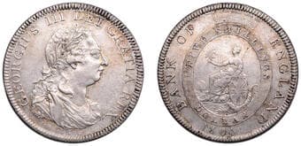 British Milled Coins from Various Properties
George III (1760-1820), Bank of England, Dollar, 1804, type A/2 (ESC...