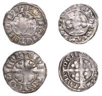 British Coins - Lots
Edward III, Third coinage, Penny, type 4/I, London, reads edw, reversed Roman ns on obv.,...