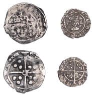 British Coins - Lots
Henry VII, Facing Bust issue, Penny, York, Abp Rotherham, mm. rose on obv. only, t and saltire by...