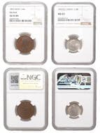 World Coins from Various Properties
India, British India, Edward VII, Edward VII, Quarter-Rupee, 1907c, Calcutta (KM...