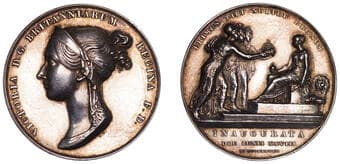 British Historical Medals from Various Properties
Victoria, Coronation, 1838, a silver medal by B. Pistrucci, diademed...
