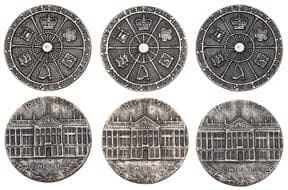 British Historical Medals from Various Properties
End of Production at Tower Hill, 1975, cast silver medals by R....