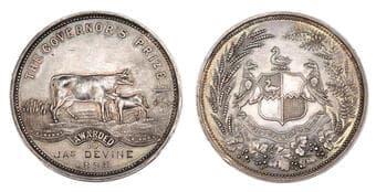 World Historical Medals from Various Properties
Australia, Governor's Prize, 1898, a silver award medal by P. Blashki...